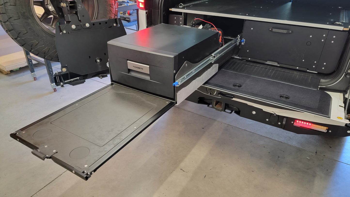Drawer Fridge Sliding Tray - Perfectly Fit for Dometic CD30 and Battery Storage