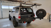 3rd Gen Toyota 4Runner Sleeping Platform, drawer and fridge