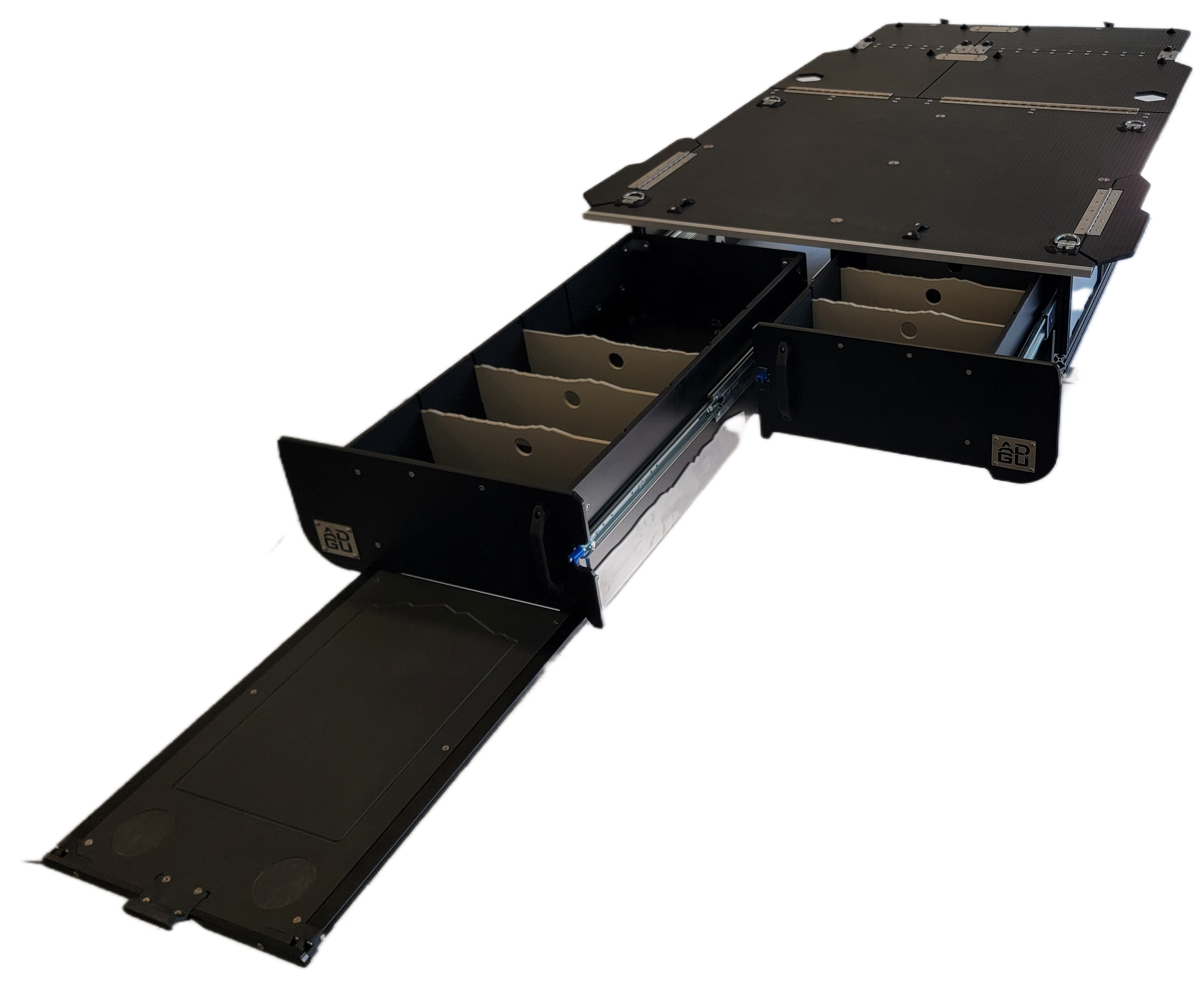 SS1 - Silent Storage Drawer System - Lexus GX550 OVERTRAIL