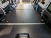 Jeep Wrangler Rubicon JLU storage drawers and sleeping platform for  overland adventure modification