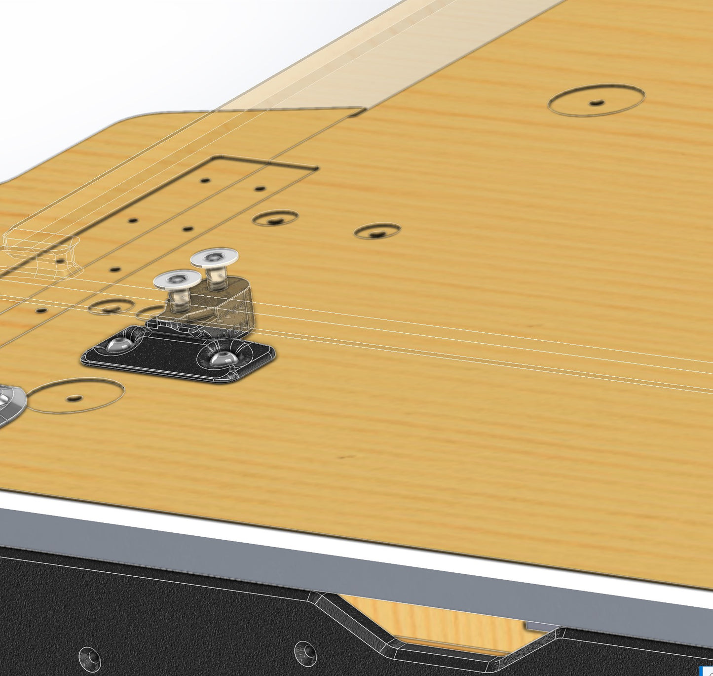 Sliding Sleeper Stowed Retainer Retrofit Kit