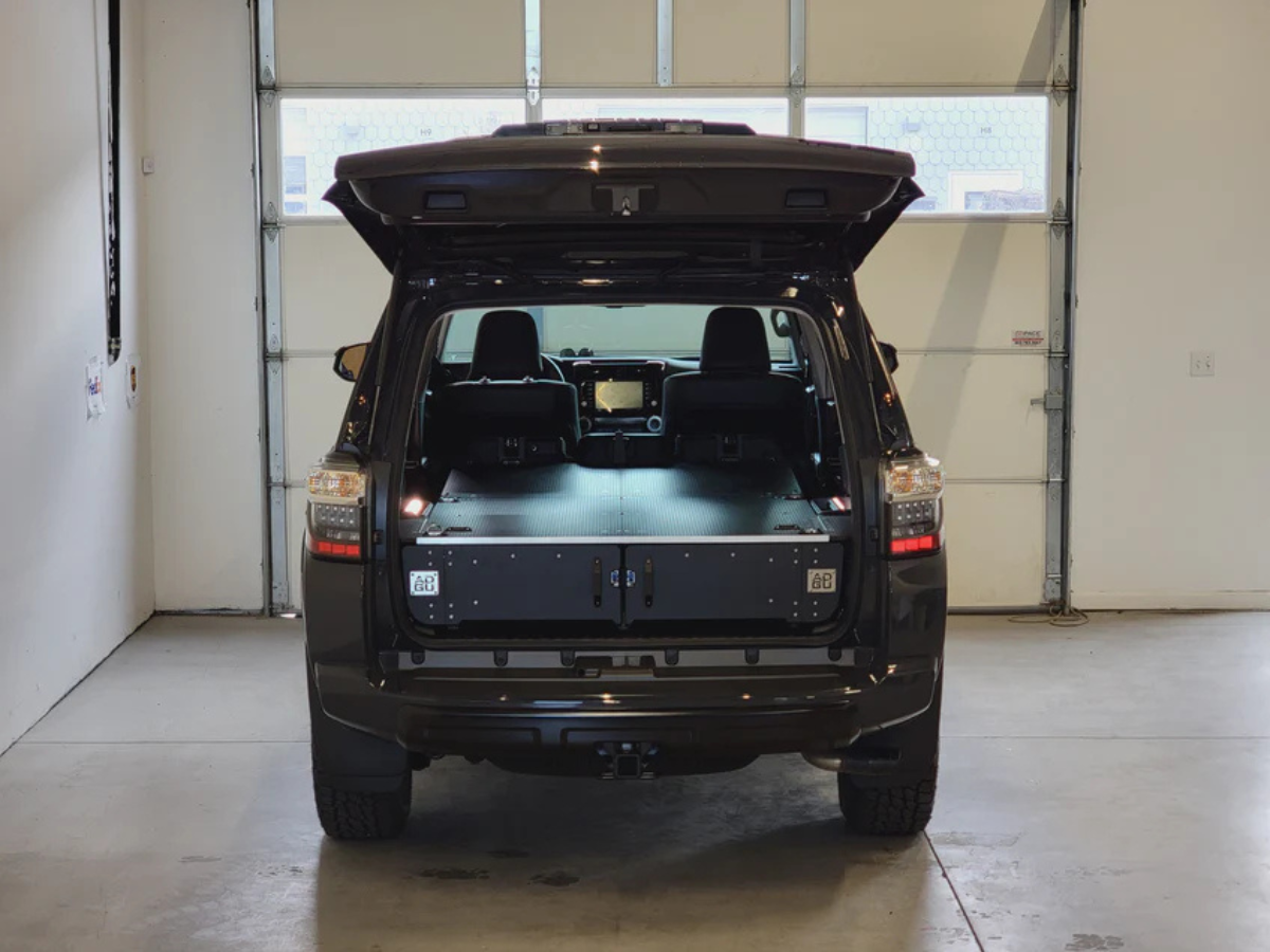 storage system for a Toyota 4Runner