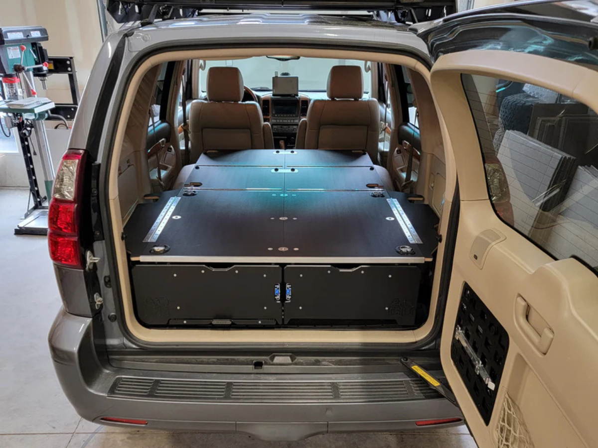 Lexus GX470 drawer system