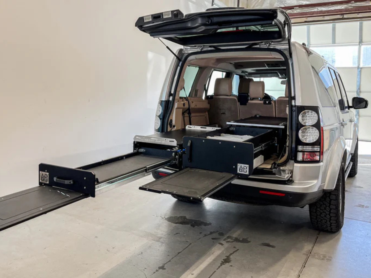 Range Rover Drawer Land Rover Defender Drawer System Setup for Overland Travel – Air Down ...