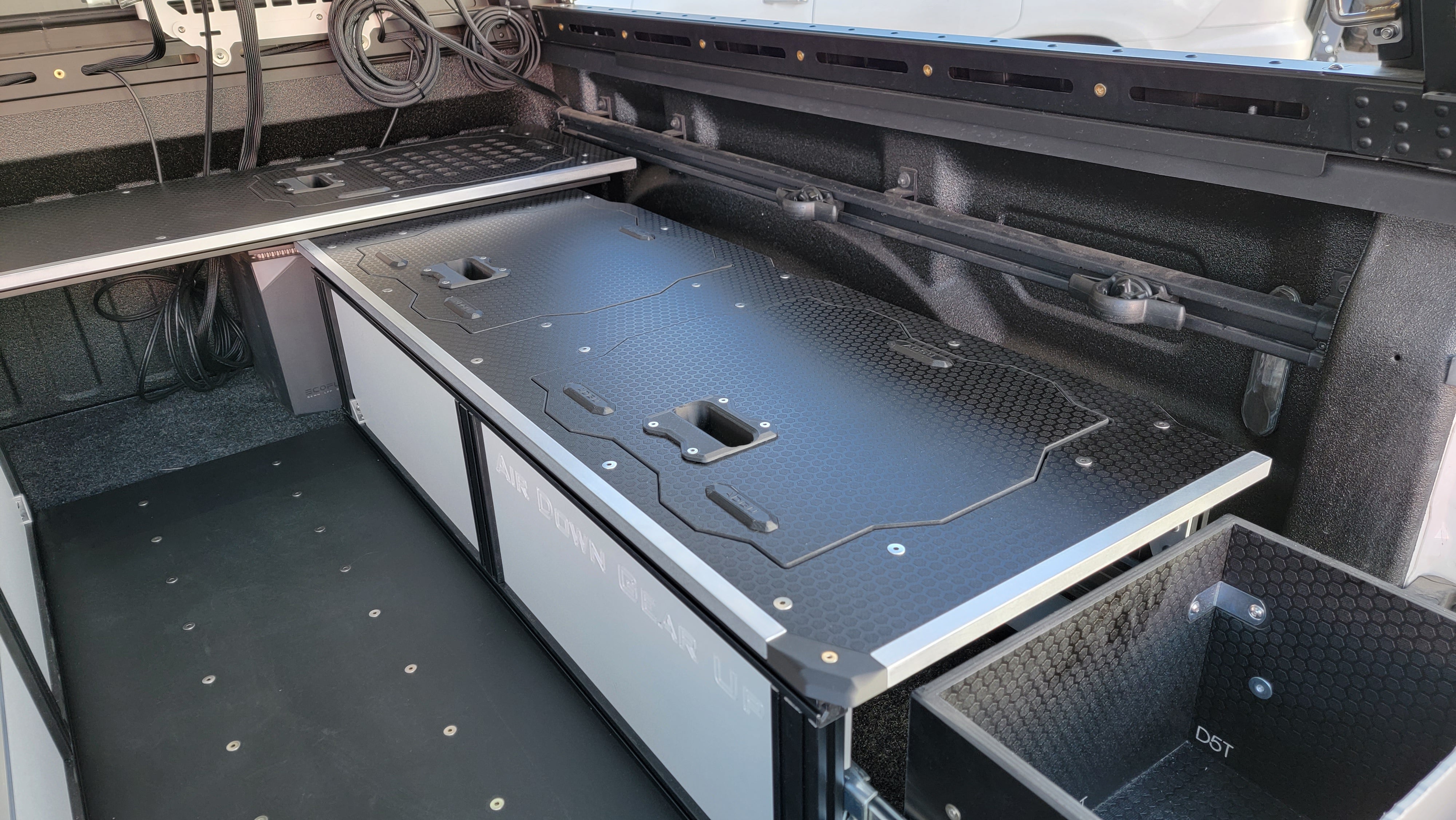 Truck Bed System with Galley