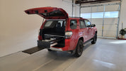   Patented Toyota 4Runner storage organization drawers and convertible sleeping platform  perfect for overland travel