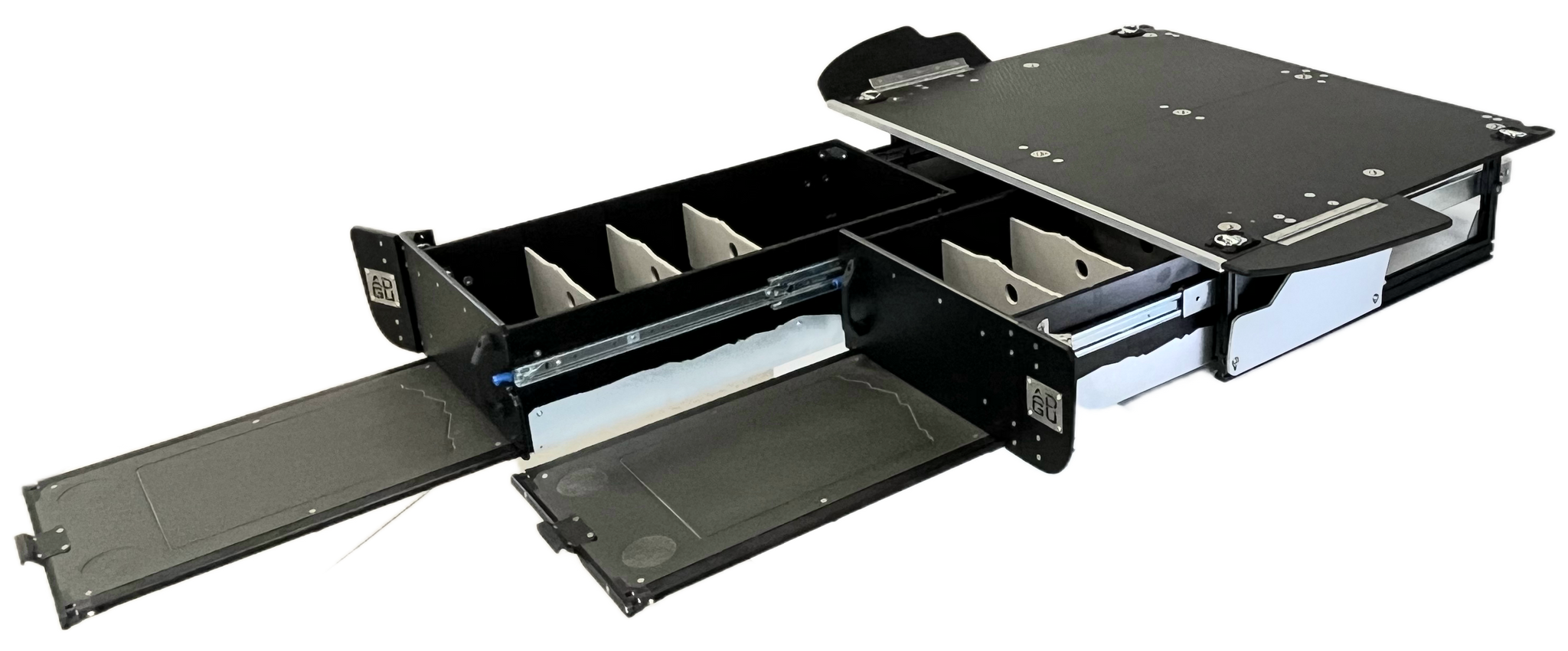Dual Draw System 5th Gen 4Runner Dual Drawer System | Air Down Gear Up