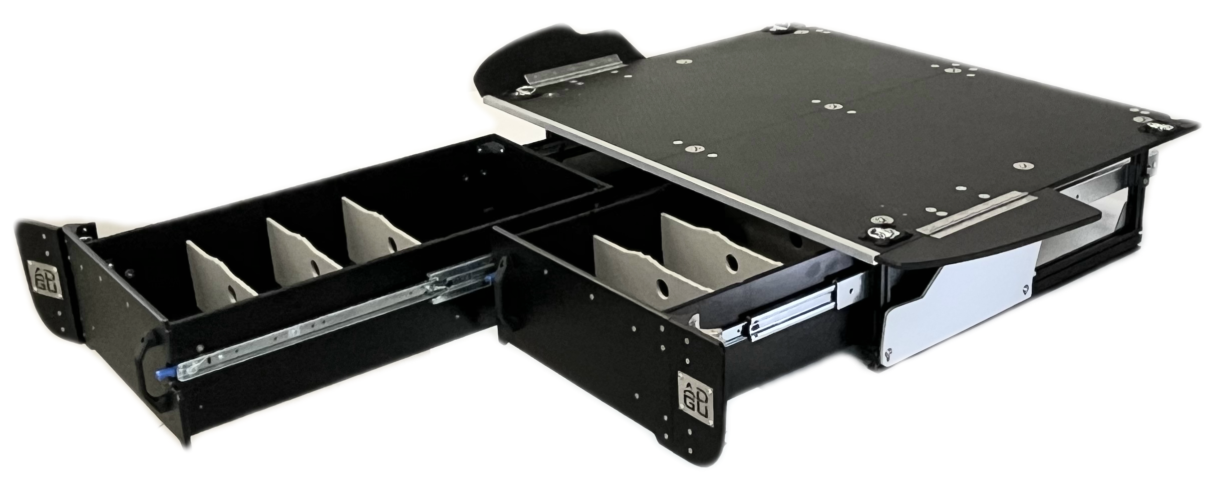 Dual Draw System 5th Gen 4Runner Dual Drawer System | Air Down Gear Up