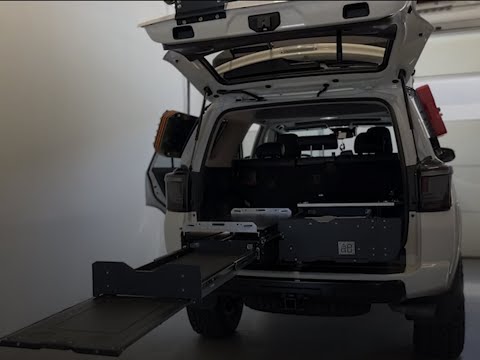 4runner Rear Storage Drawer System Rugged 4Runner Storage Drawers | Air Down Gear Up